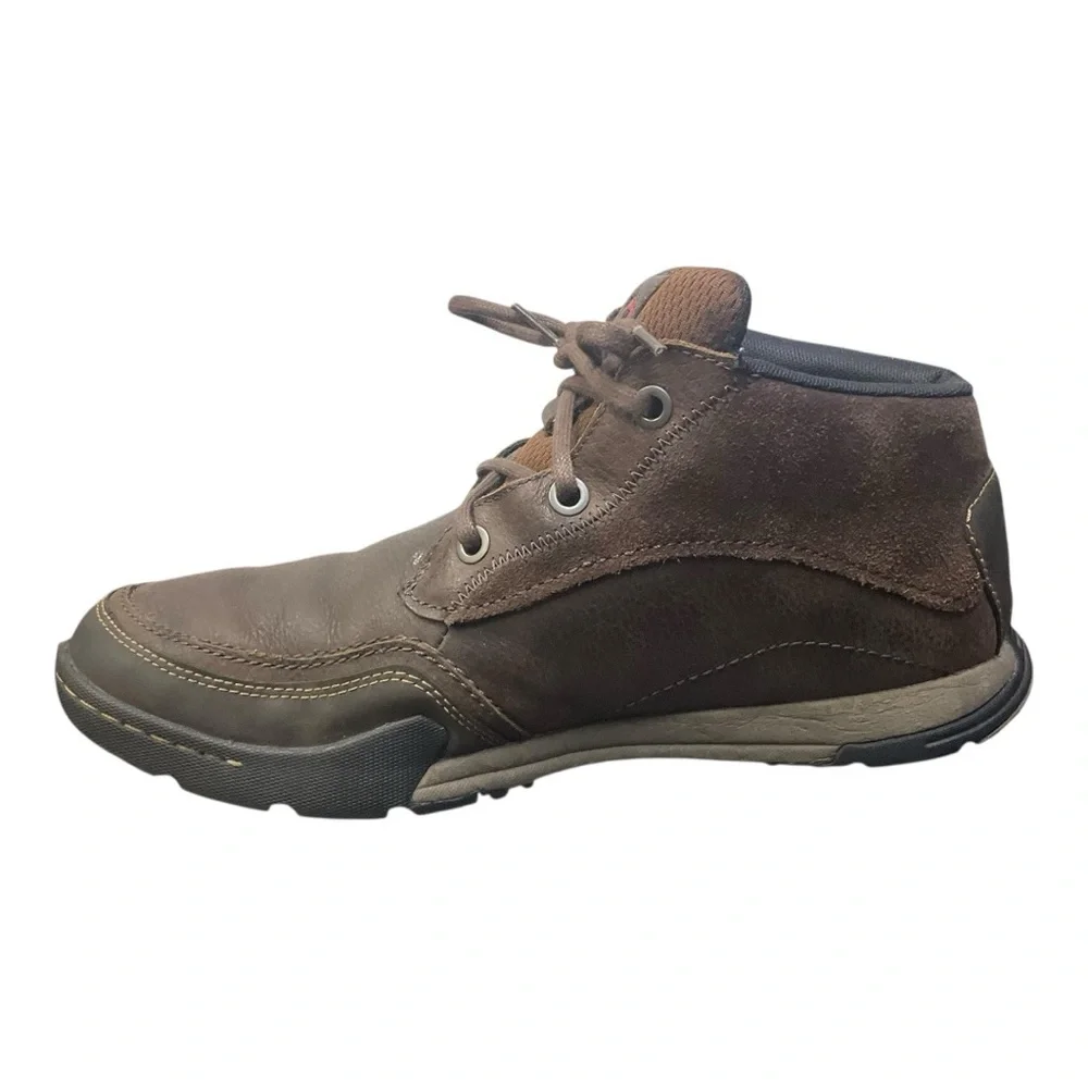 🥾 Merrell Bracken Leather Chukka Boots 👞 Men’s 12 Brown Suede Mid-Top Casual‎